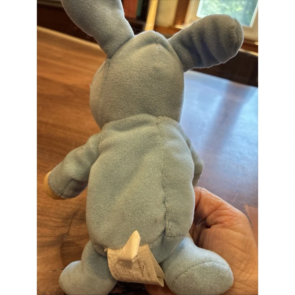 Vintage 1999 Disney Winnie the Pooh Plush Blue Bunny Costume Stuffed Animal A5